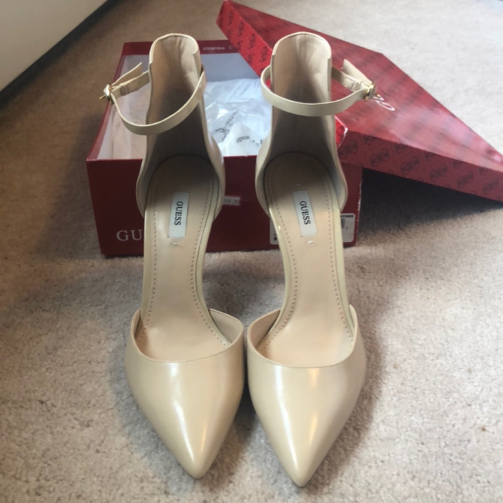 Tan Guess Heels